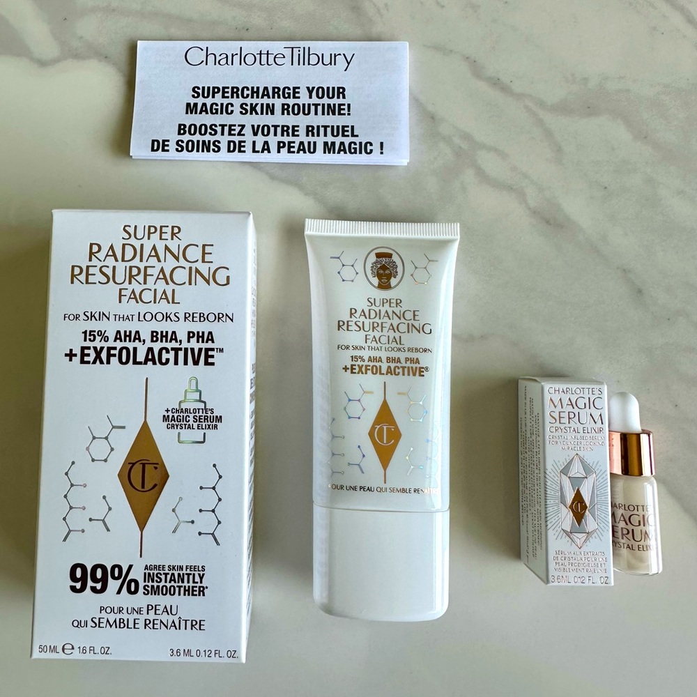 NWT - Charlotte Tilbury Exfoliating Face Mask